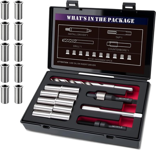 M11x1 metric thread repair - thread,